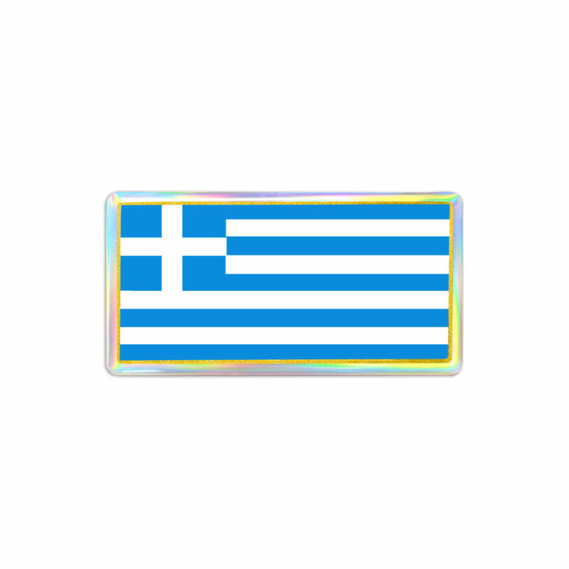 4 x ADESIVO AUTO STICKER MOTO AUTO STICKERS bandiera bandiera Grecia 