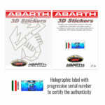 Abarth-Special-Tab-Scorpione-Trasparente-Grigio-Glitter-C