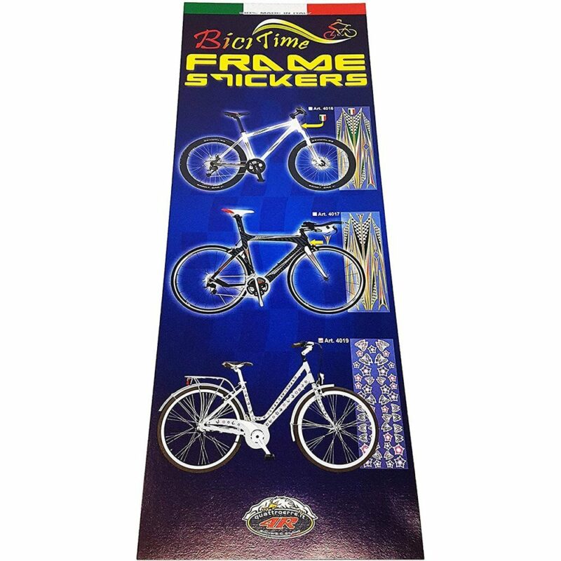Tabella di adesivi per bici confezione