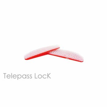 Telepass Lock Sistema di Fissaggio Richiudibile trasparente