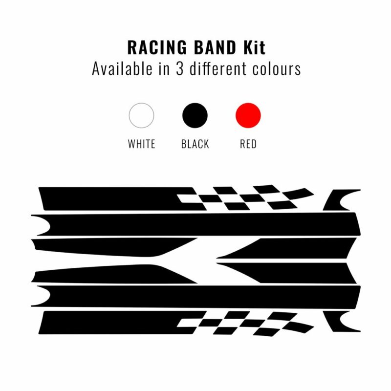 Kit carrozzeria 500 fascia racing forma e colori
