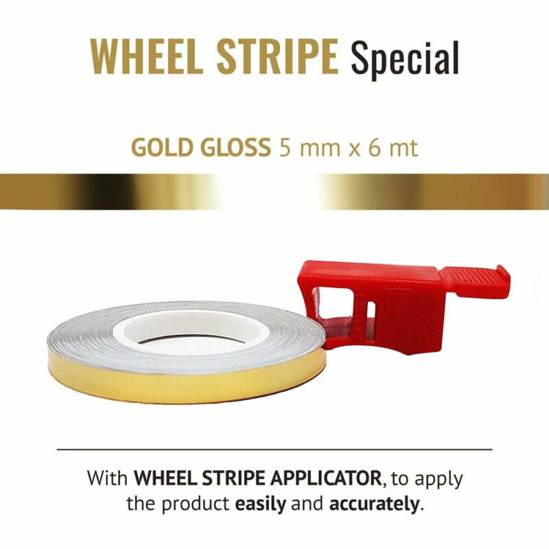 Wheel Stripe Special 5 mm con Applicatore Gold Gloss