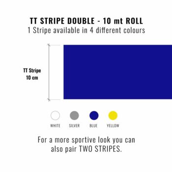 TT stripe striscia adesiva per auto dimensioni e colori