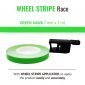 Wheel Stripe Race 7 mm con Applicatore Verde Kawa