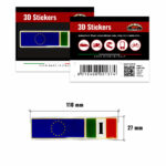 3D-Stickers-Targhetta-Bandiera-Italia-Europa-137-B