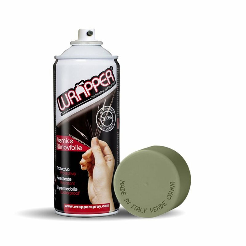 Wrapper Spray Vernice Removibile vedre canna