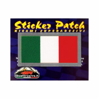 Patch Adesiva Bandiera Italia cartoncino