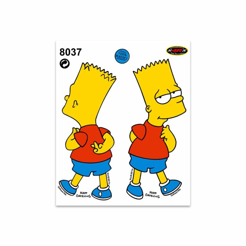 Adesivi Stickers Medi Bart 13,5 x 16 cm