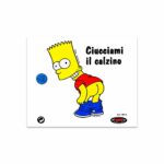 Stickers-Medi-Simpsons-Bart-Ciucciami-Il-Calzino-8031