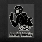 Stickers-Respect-For-Bikers-10x12cm-6341-B