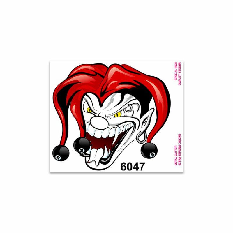 Adesivi Stickers Standard Joker Old 10 x 12 cm