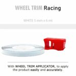 Wheel Trim Racing 5 mm con Applicatore bianco