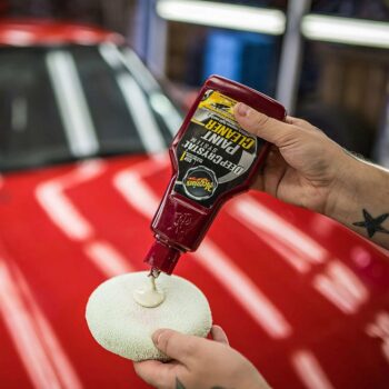 Meguiar's Deep Crystal Paint Cleaner in uso