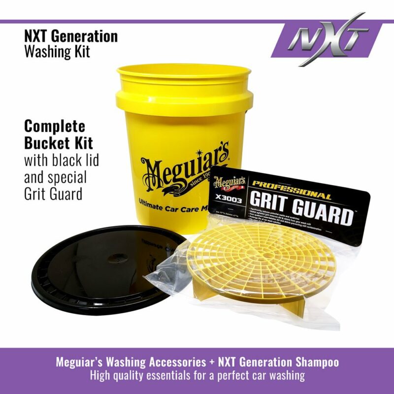 Meguiar's kit lavaggio NXT Generation, secchio e accessori