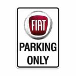 parking-only-cartello-fiat
