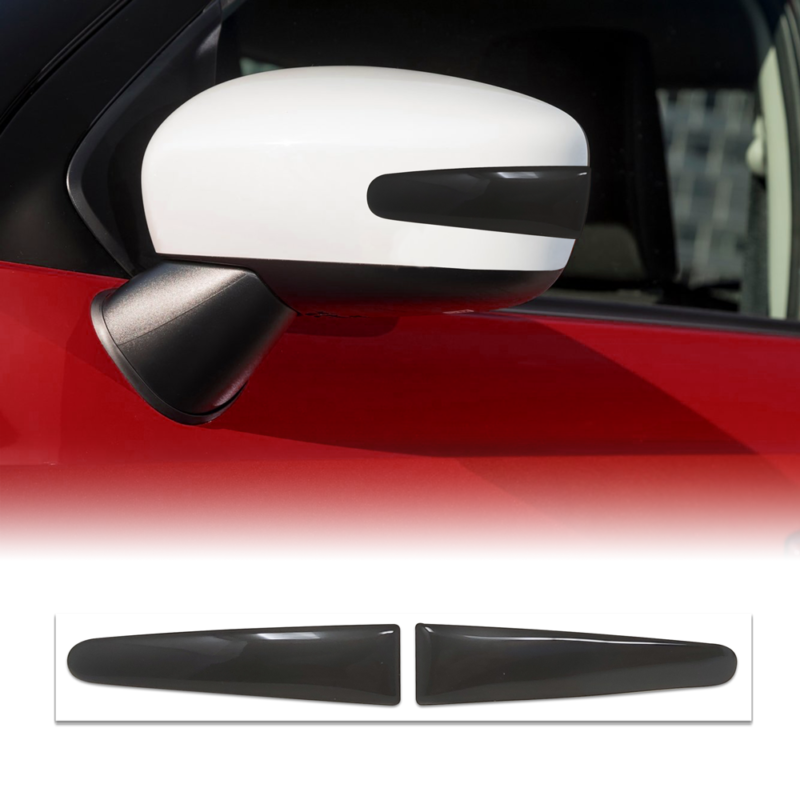 safe guard mirror profili protettivi per specchietti auto nero metallizzato