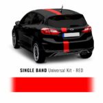 Stripe Striscia Adesiva Universale per Auto, 15 x 500 cm rosso