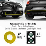 Profilo-Giallo-Alfa-Romeo-Mito-Anteriore-Posteriore-Full-Quadrifoglio-A