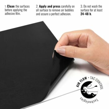 Pellicola adesiva per wrapping black cuir istruzioni