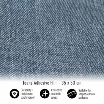 Pellicola adesiva per wrapping jeans 35x50