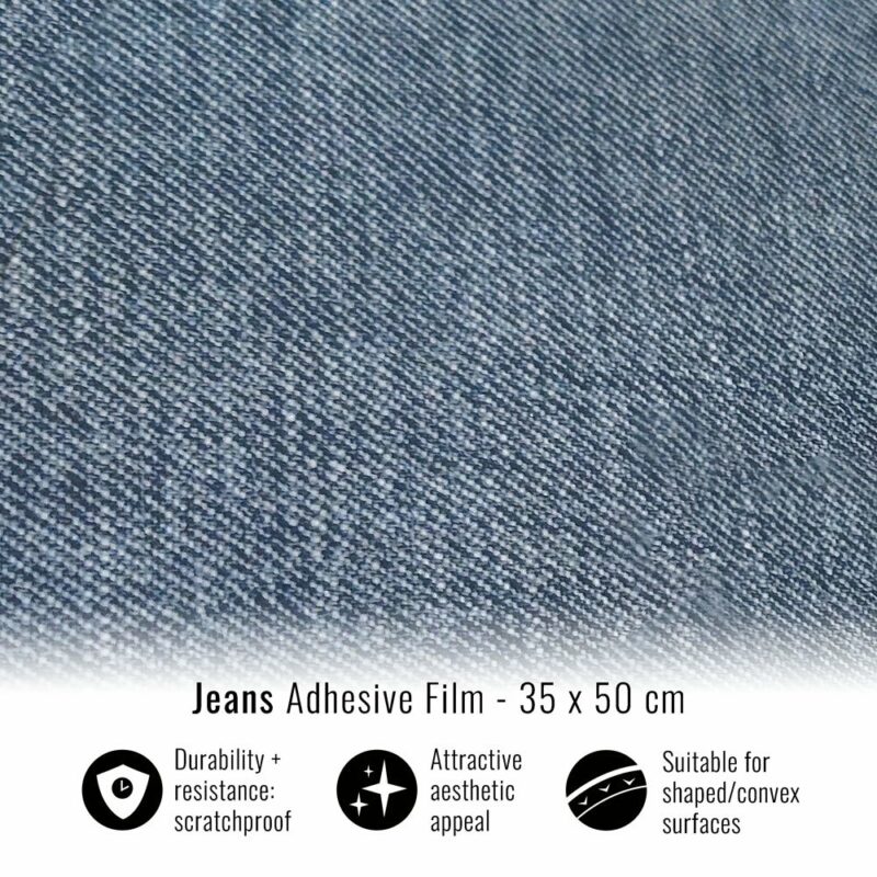 Pellicola adesiva per wrapping jeans 35x50