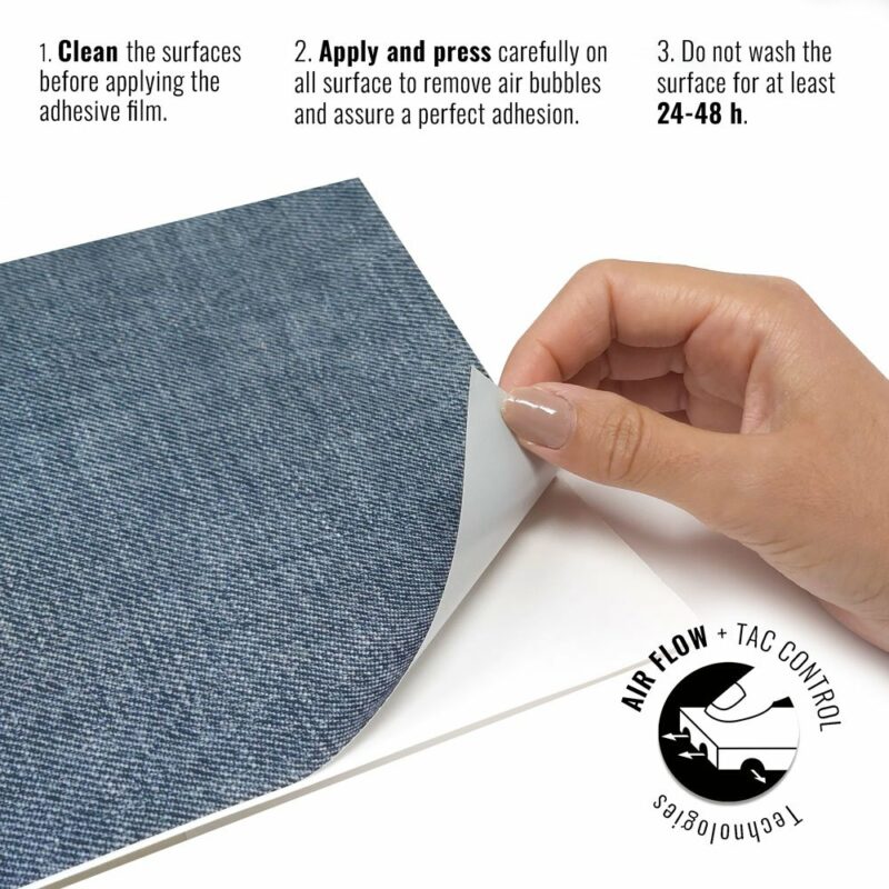 Pellicola adesiva per wrapping jeans istruzioni