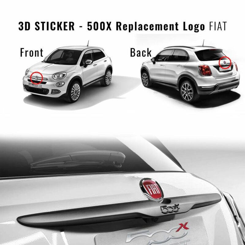 Adesivo Fiat 3D Ricambio Logo per Bravo – Motorstile