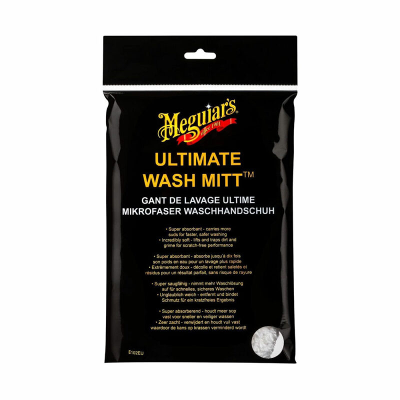 Ultimate wash mitt guanto per lavaggio, confezione