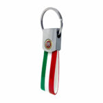 Portachiavi-Tricolore-Italia-Logo-Fiat-Rosso-Vintage-A