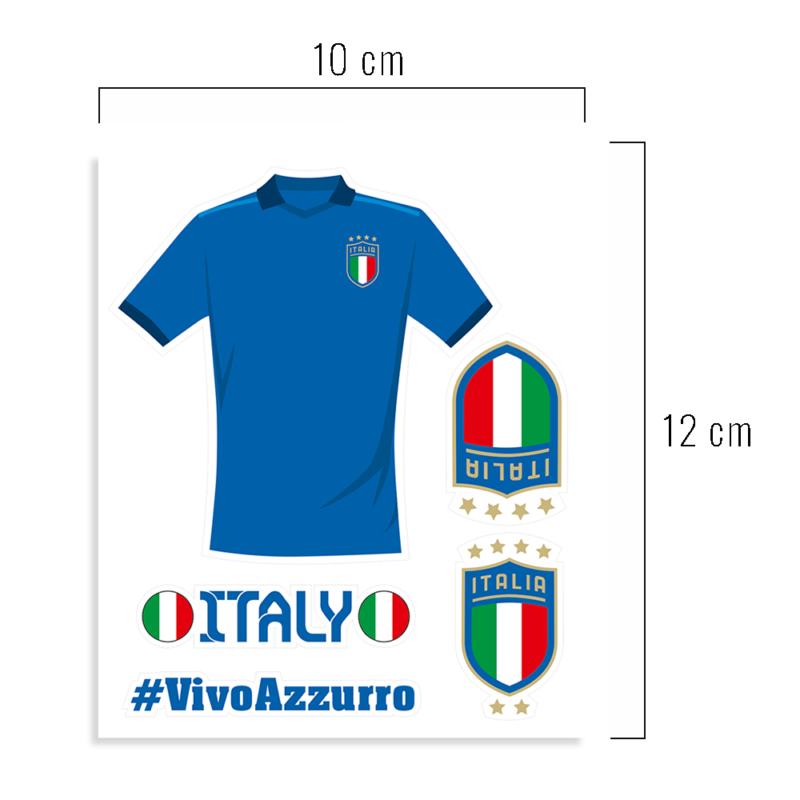 euro 2020 europei italia adesivi stickers nazionale calcio campioni