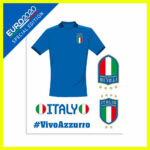 euro 2020 europei italia adesivi stickers nazionale calcio campioni