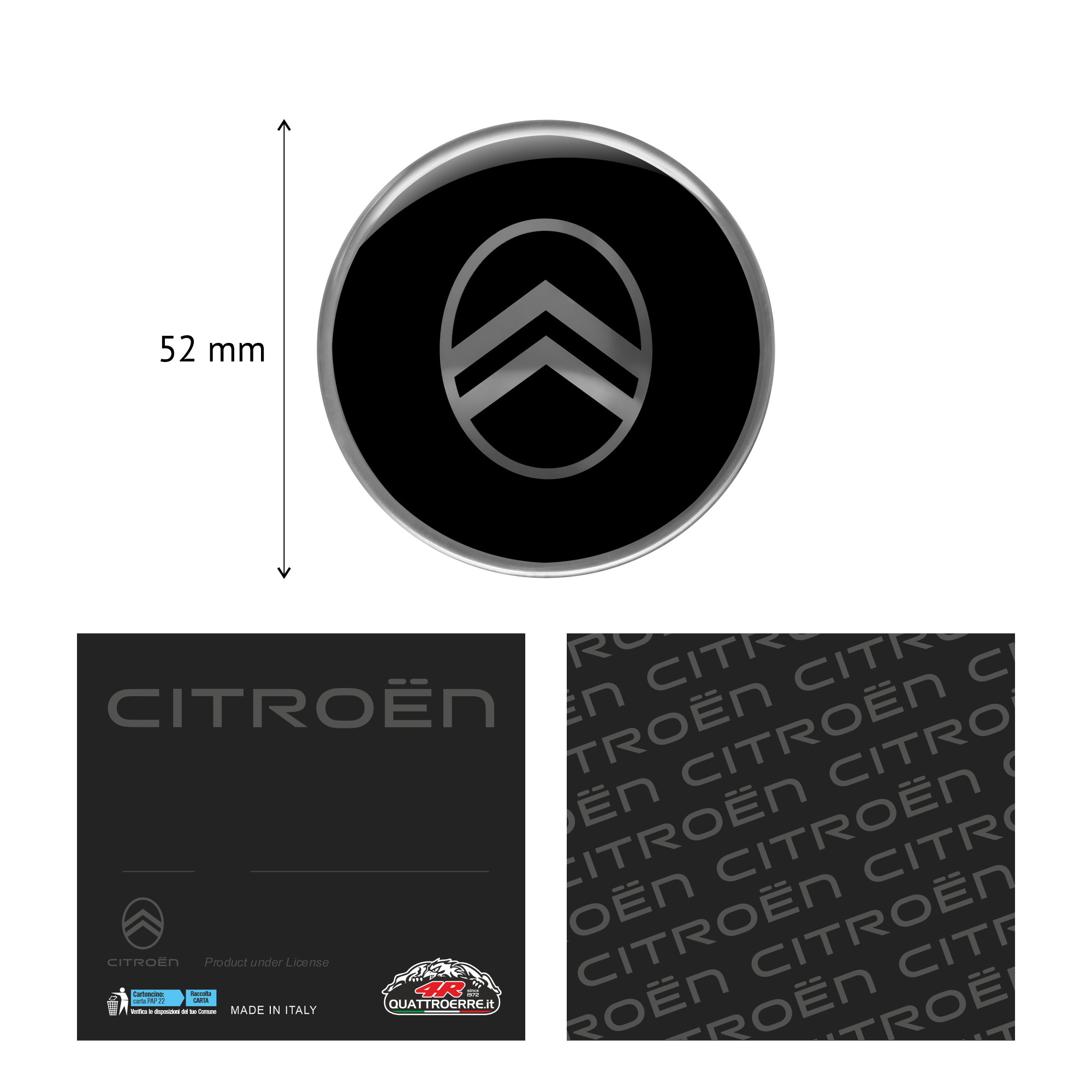 Adesivo-3D-Citroen-New-Logo-Round-Black-21016-C